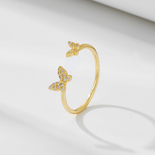 Fluttering Elegance Ring - 14K Gold